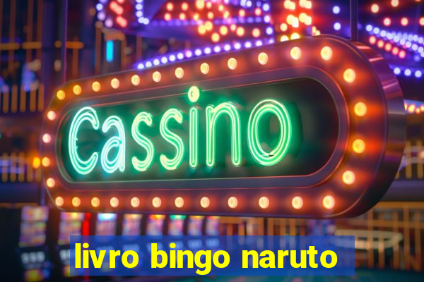 livro bingo naruto