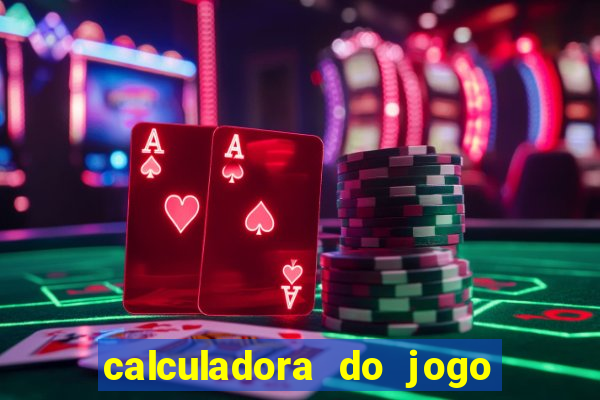 calculadora do jogo do bicho