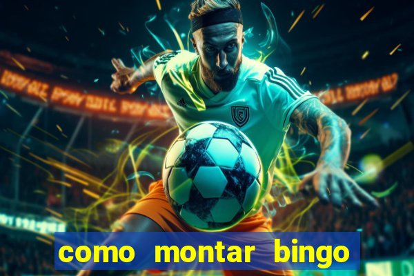 como montar bingo brinquedos toia