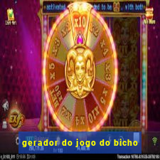 gerador do jogo do bicho