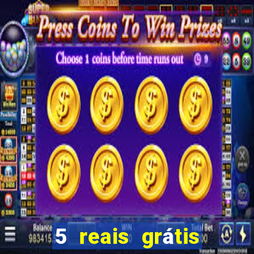 5 reais grátis para apostar cassino