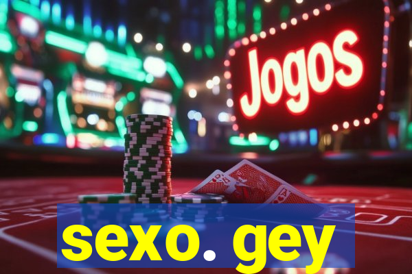 sexo. gey