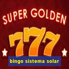 bingo sistema solar