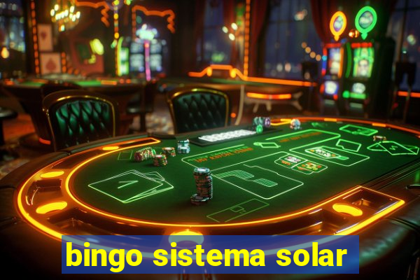 bingo sistema solar