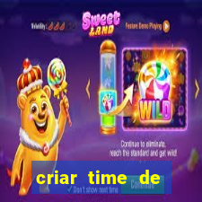 criar time de futebol simulador