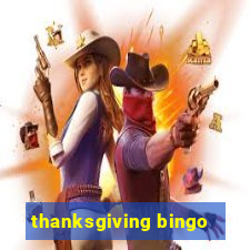 thanksgiving bingo