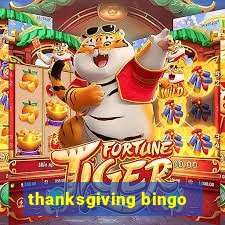 thanksgiving bingo