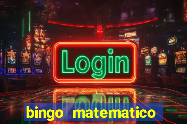 bingo matematico para ensino medio