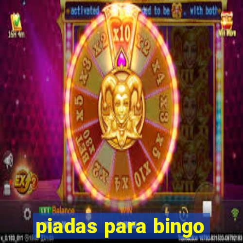 piadas para bingo