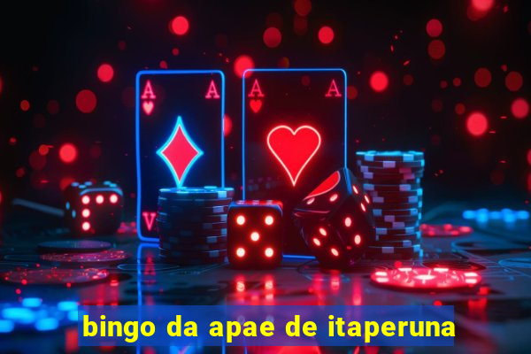 bingo da apae de itaperuna