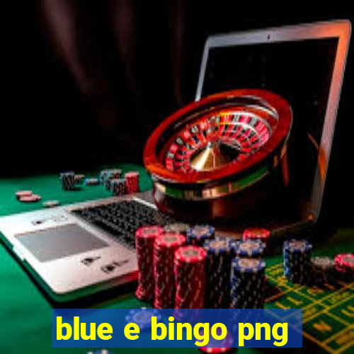 blue e bingo png