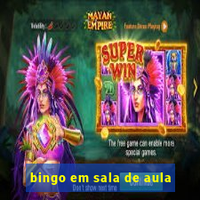 bingo em sala de aula