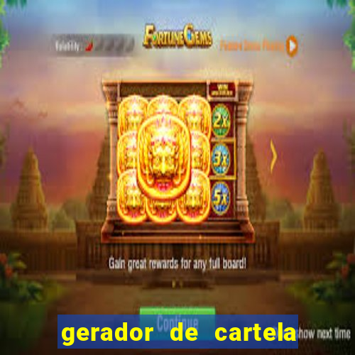 gerador de cartela bingo 1 a 75