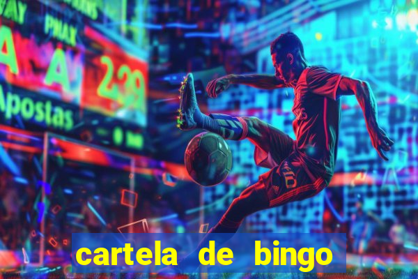 cartela de bingo 75 para imprimir