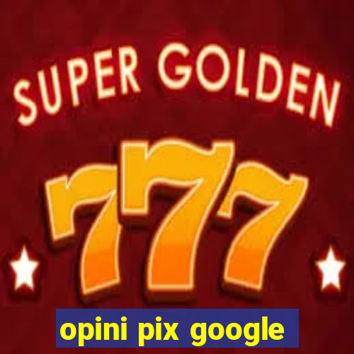 opini pix google