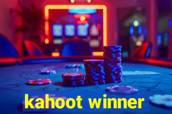 kahoot winner