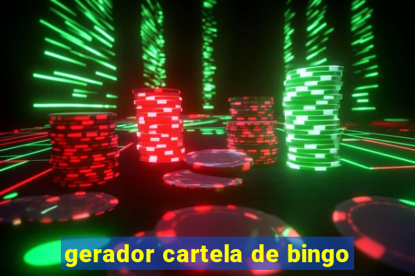 gerador cartela de bingo