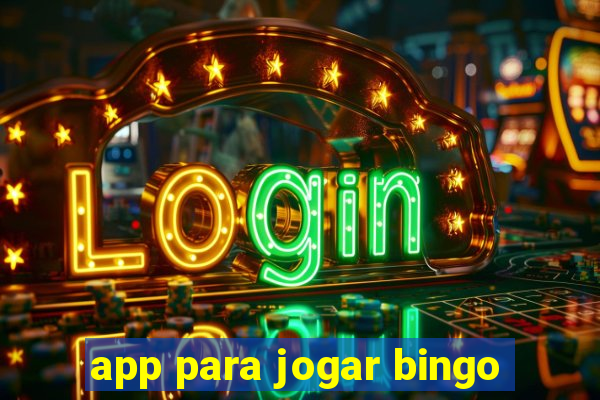 app para jogar bingo