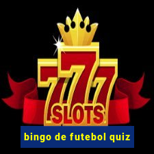 bingo de futebol quiz