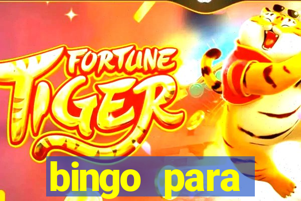 bingo para despedida de solteira para imprimir