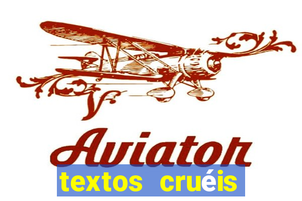 textos cruéis demais para serem lidos rapidamente pdf