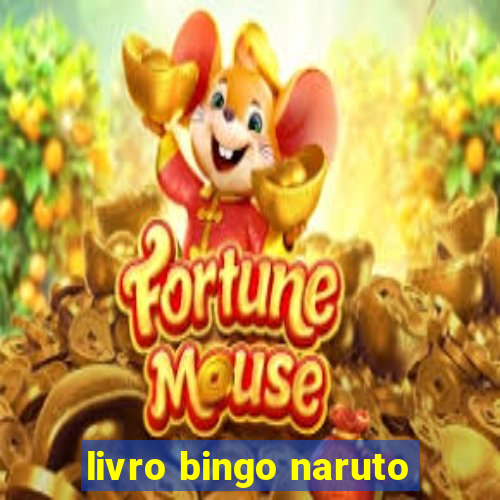 livro bingo naruto