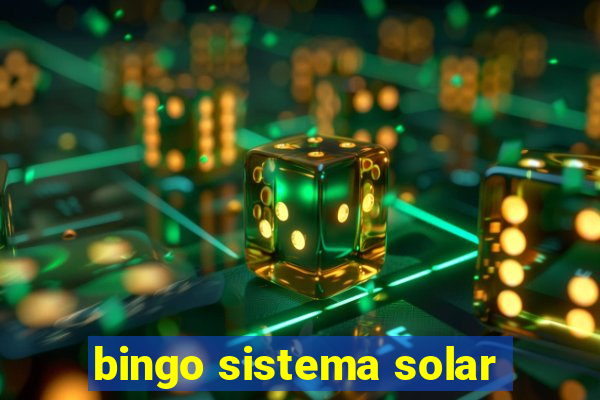 bingo sistema solar