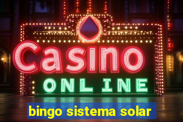 bingo sistema solar