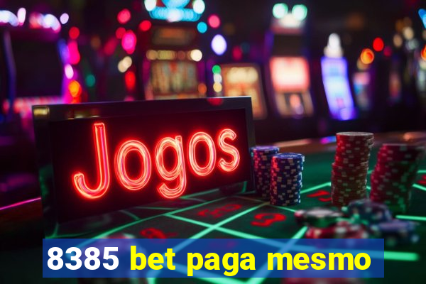 8385 bet paga mesmo