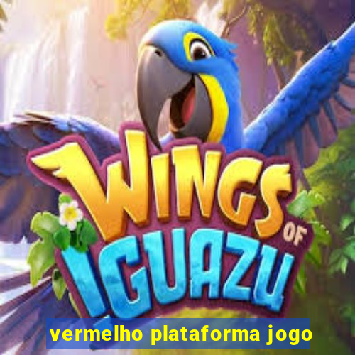 vermelho plataforma jogo