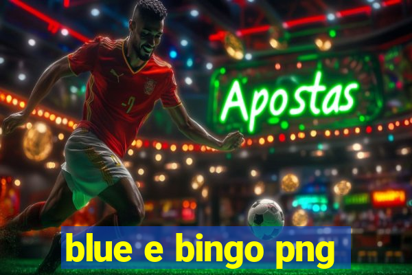 blue e bingo png