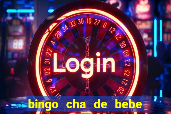 bingo cha de bebe cartelas para imprimir