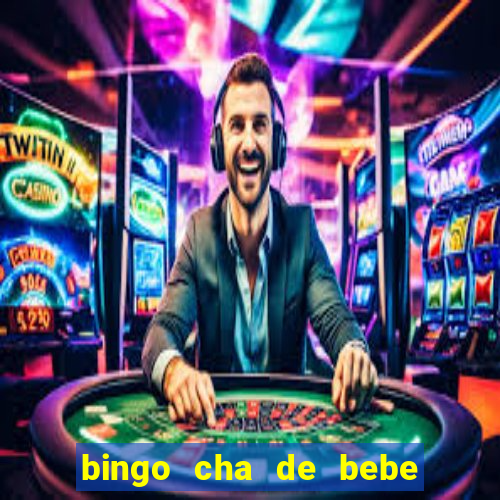 bingo cha de bebe cartelas para imprimir