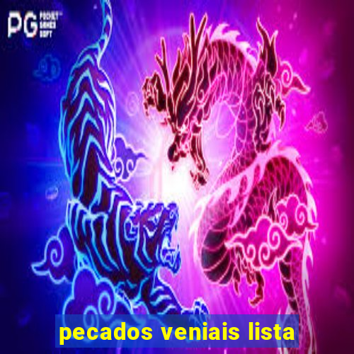 pecados veniais lista