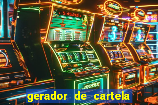 gerador de cartela bingo 1 a 75