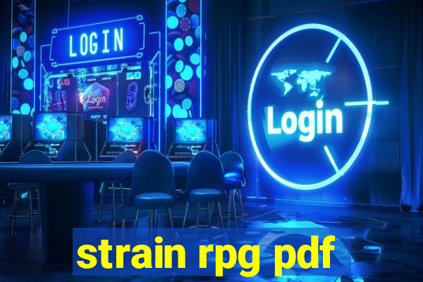 strain rpg pdf