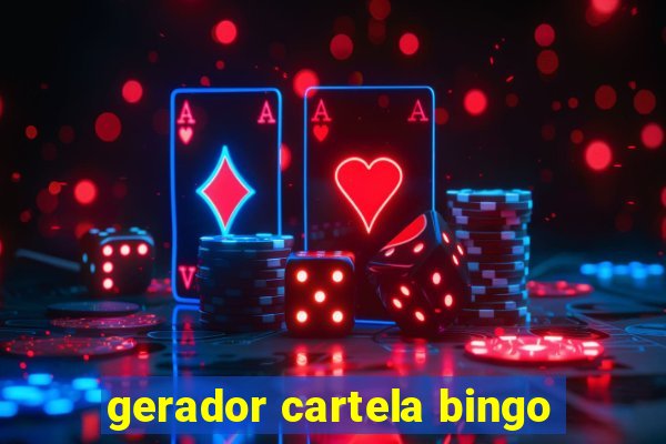 gerador cartela bingo