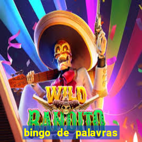 bingo de palavras de natal