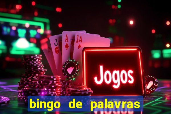 bingo de palavras de natal