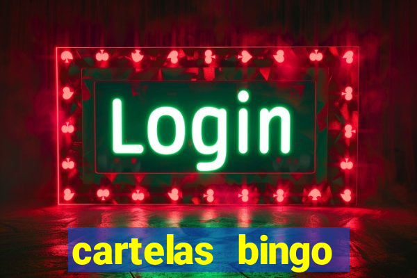 cartelas bingo bingo de palavras para imprimir