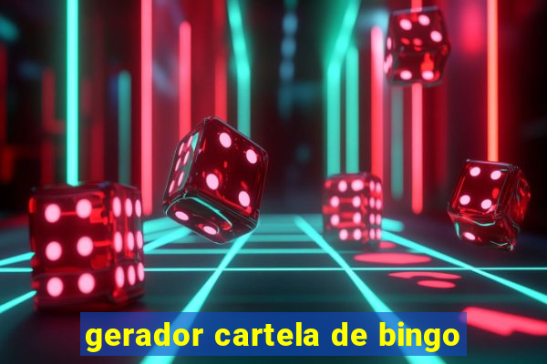 gerador cartela de bingo