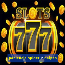 paciencia spider 2 naipes